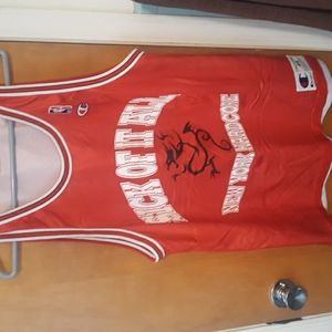 Champion reversible NBA basketball jersey size 44 in red,white & black